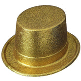 NessiWorld Gold Color Long Plastic Glitter Party Hat